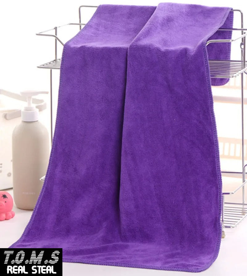 T.O.M.S Real Steal Range Oversized Cotton Towel 11 Colours - T.O.M.S Direct