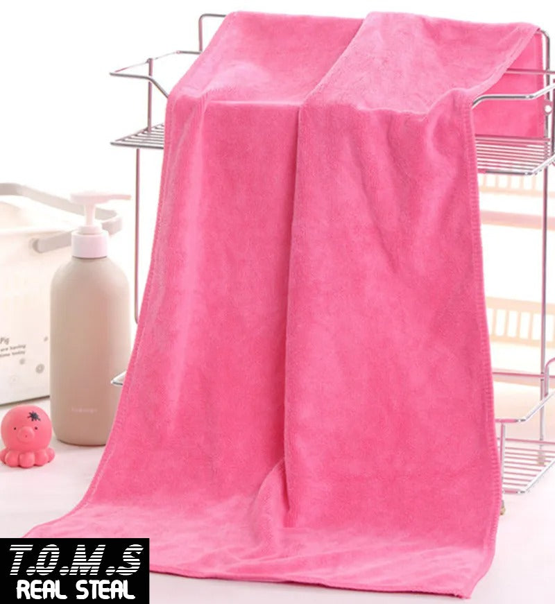 T.O.M.S Real Steal Range Oversized Cotton Towel 11 Colours - T.O.M.S Direct