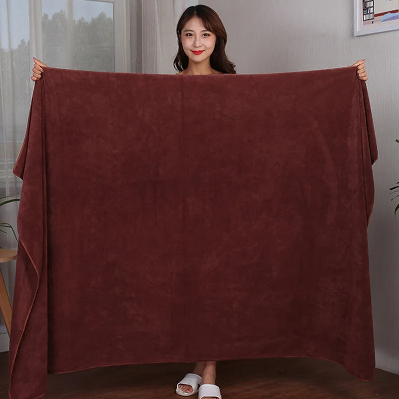 Thick Microfibre Soft Bath Towel Sizes from Hand - Oversized in a Variety of Colours - T.O.M.S Direct