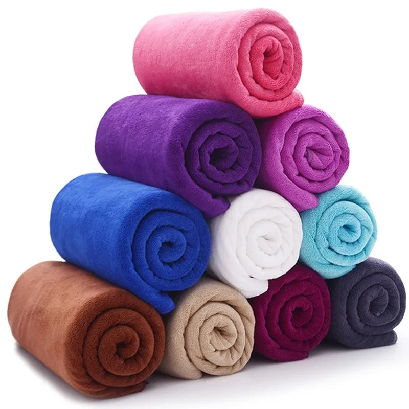 Thick Microfibre Soft Bath Towel Sizes from Hand - Oversized in a Variety of Colours - T.O.M.S Direct