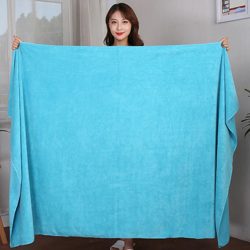 Thick Microfibre Soft Bath Towel Sizes from Hand - Oversized in a Variety of Colours - T.O.M.S Direct