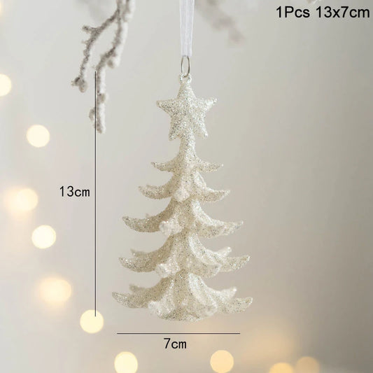 1pc Luxury Tree Hanging Ornament 6 Designs - T.O.M.S Direct