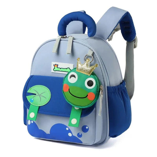 Kids Fun Frog Nursery School Bag 26x24x10cm 21219232 - T.O.M.S Direct