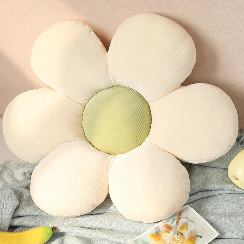 30, 50, 65cm 6 Petal Flower Plush Cushion 19 Colours Available - T.O.M.S Direct