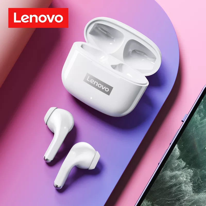 Lenovo Original LP40 Pro Bluetooth Earphones - T.O.M.S Direct