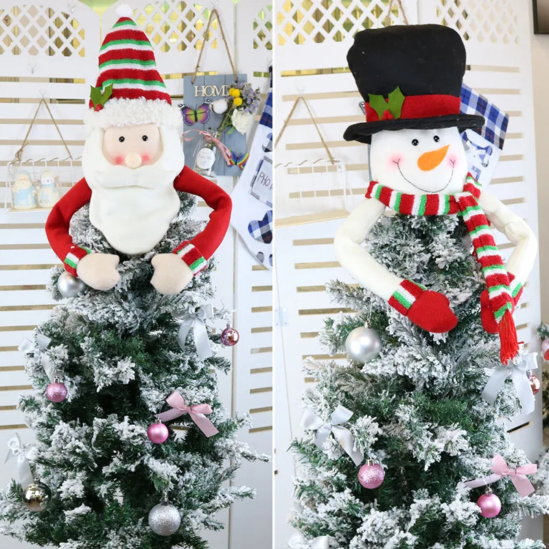 Christmas Character Tree Topper 3 Designs - T.O.M.S Direct