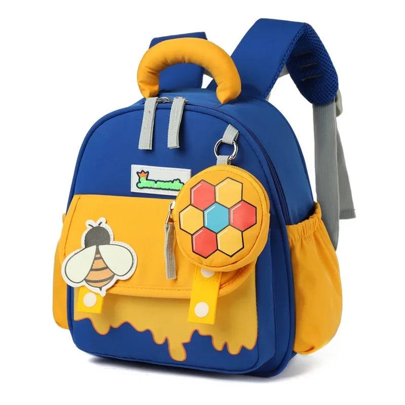 Kids Fun Bumble Bee Nursery School Bag 26x24x10cm 21219233 - T.O.M.S Direct