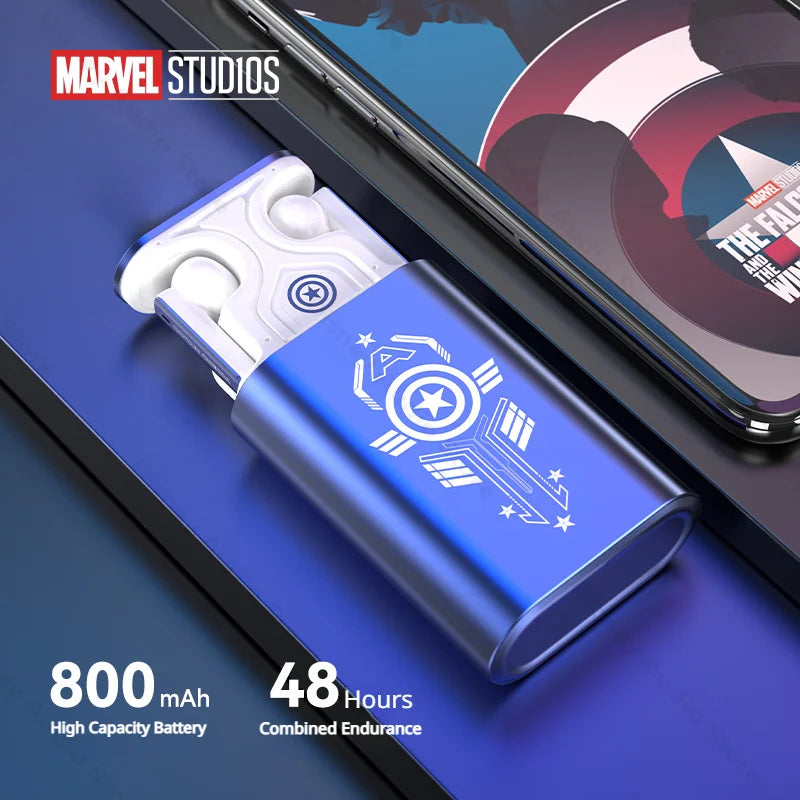 Marvel Iron Man or Captain America DW-G9 Gaming Ear Buds - T.O.M.S Direct