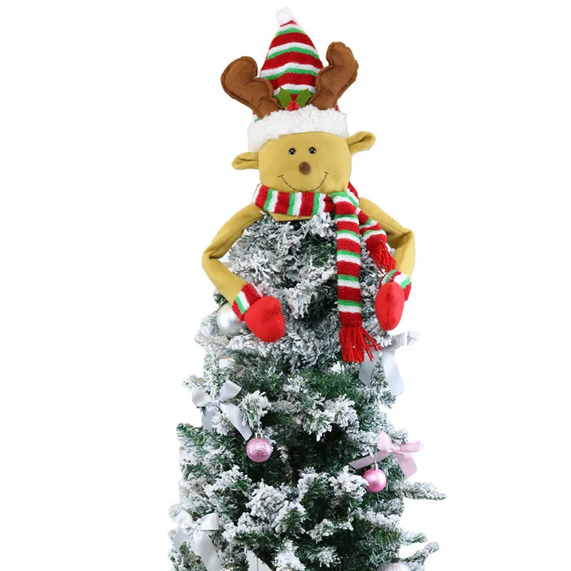 Christmas Character Tree Topper 3 Designs - T.O.M.S Direct