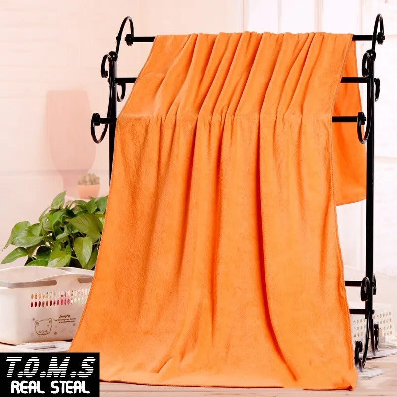 T.O.M.S Real Steal Range Oversized Cotton Towel 11 Colours - T.O.M.S Direct