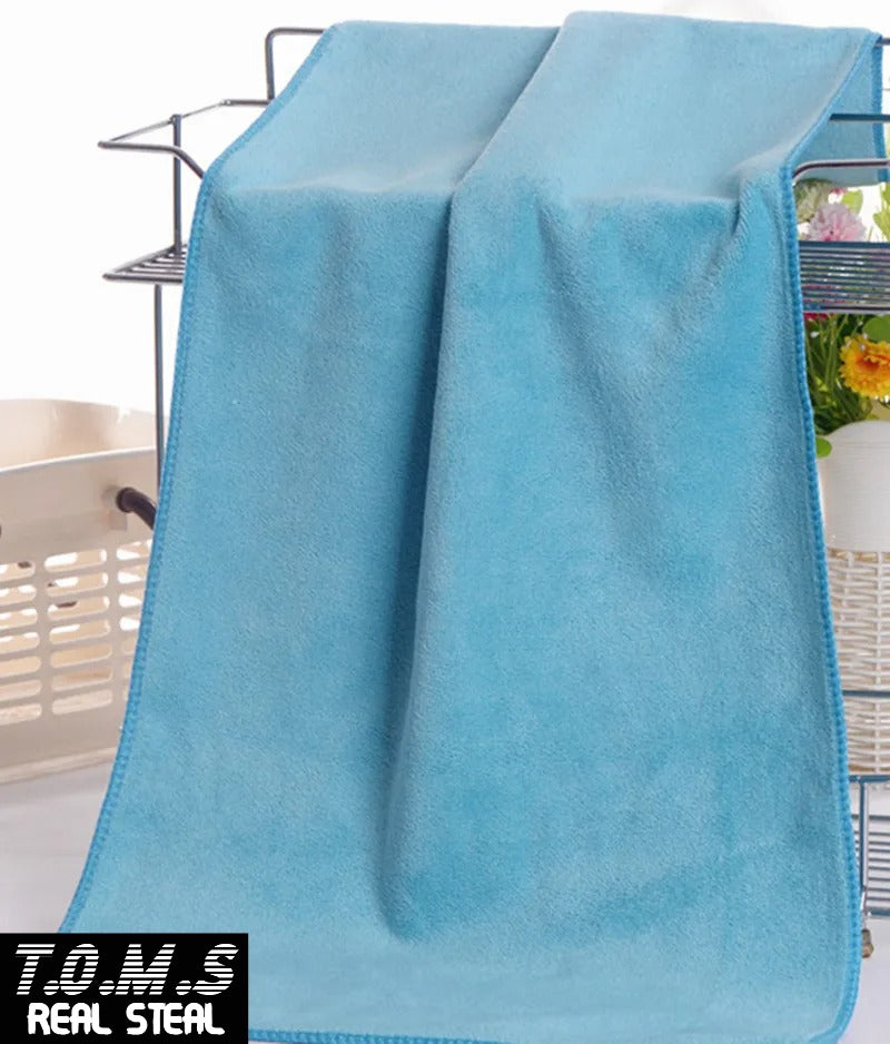 T.O.M.S Real Steal Range Oversized Cotton Towel 11 Colours - T.O.M.S Direct